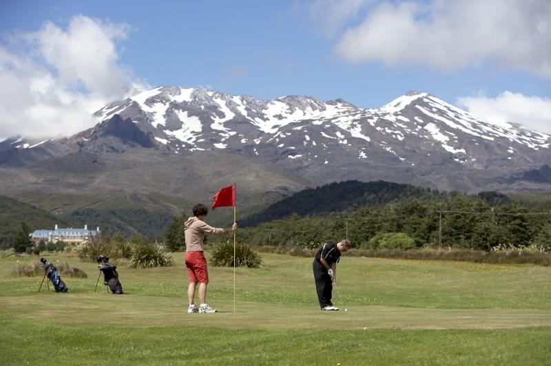 along the way. Click on the Facebook link to join us. Enjoy a round of golf at New Zealand's highest golf course!