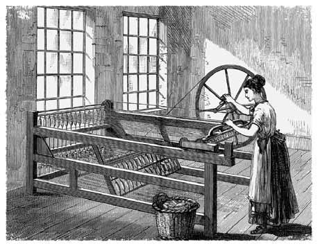 The spinning jenny allowed one person to spin thread on many spindles at the same time. that produced yarn. Soon, he saw a newspaper advertisement for a different job.