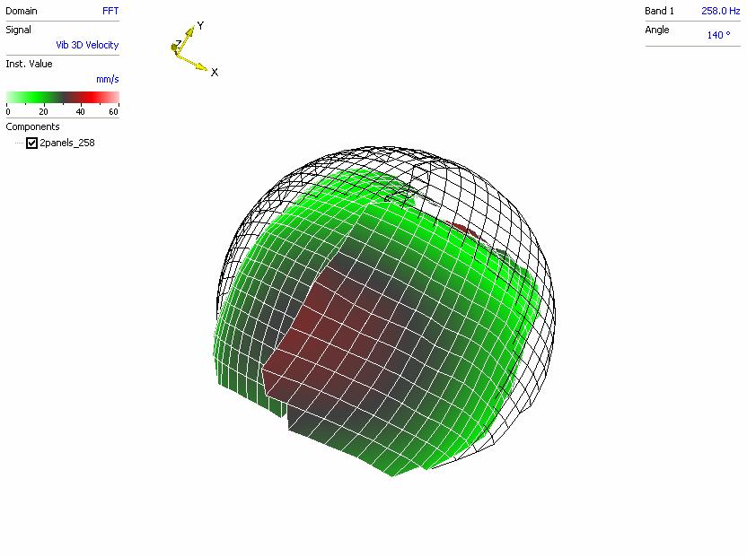 3D Soccer Ball Modal Analysis Results,