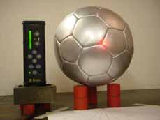 2D Soccer Ball Modal Analysis - Preliminary testing Non-marking