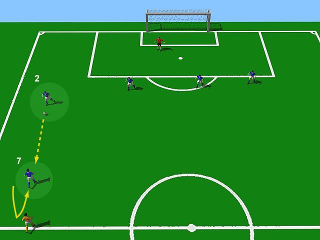 Week Eleven Drill Four Building from the Defensive Third This session will provide you with alternative passing options when playing from the defensive third of the field.