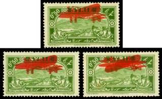 (CB4var); two sin gles with thins, oth er wise F.-V.F. SG 199/200 vars., 209a, 211a.
