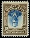 LATIN AMERICA 528 a Cuba, 1910, 1c Bartolomé Masó, in verted cen ter (239a), block of 4, o.g.
