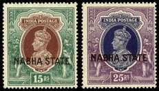 These were intended to serve initially as propaganda labels, later to be used as postage after the "liberation" of India from the British by the I.N.A.