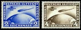 Estimate $350-500 236 Ger many, Air mail Semi-Of fi cial, 1912, Feb ru ary Bork-Brück, per fo rated