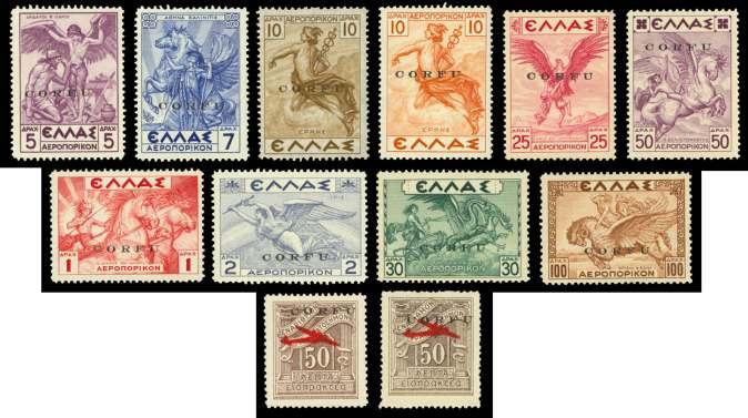 327 328 327 a Italy: Fiume, 1920, d'annunzio, 1L black, imperf ver ti cally (95 var.), block of 4, o.g., never hinged, well cen tered fresh block of four, im mac u late gum, Very Fine.