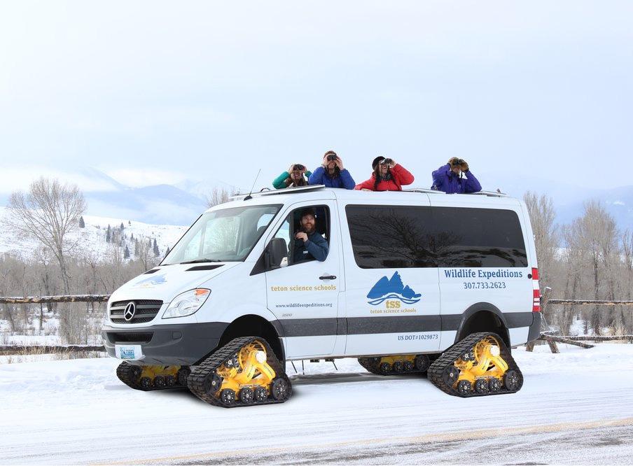 SNOW ADVENTURES SNOWCOACH TOURS For those who prefer a tour in heated, comfortable transportation, a snowcoach is the ideal means of travel throughout Yellowstone National Park's winter wonderland.