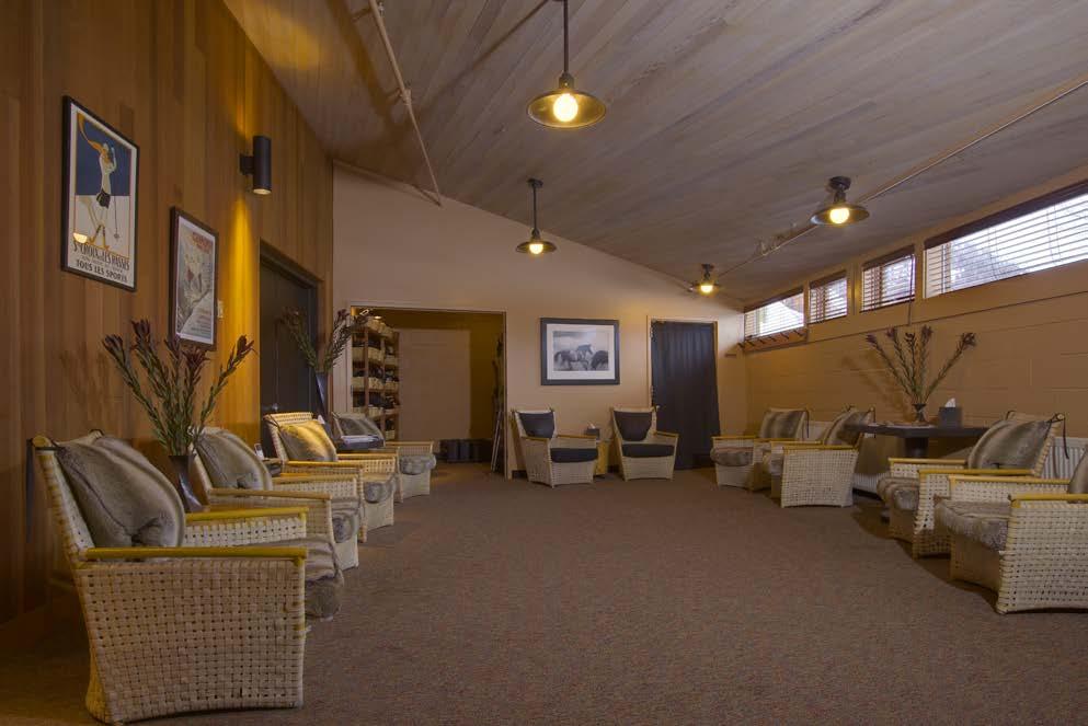 Located at the base of the Bridger Gondola we store your ski gear as well as provide snacks, hot beverages and an excellent sunroom to people watch.