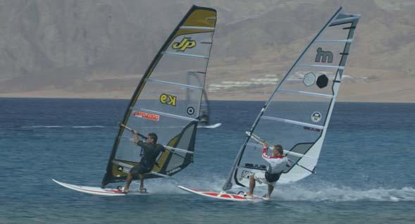 technique. They are not alone, all the world s best windsurfer s gybe like this.