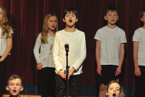 We all thoroughly enjoyed performing on stage.