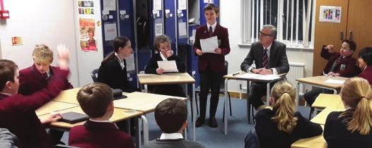 6 House Debating For three weeks towards the end of the autumn term, Year 6 competed in our first House debating competition.