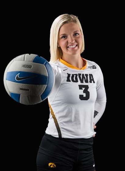 ERIN RADKE BIO ERIN RADKE SENIOR RIGHT SIDE HITTER SIOUX FALLS, S.D. LINCOLN 2014 as a Junior... Appeared in five matches for Iowa... first appeared in Iowa s win over Tulane on Aug.