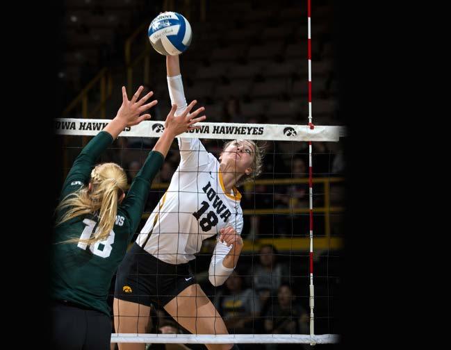 .. led the team in kills (286) and kills per set (2.75) as a sophomore... set or matched career-highs in 2014 in seven categories, including kills (23), total attacks (51), attack percentage (.