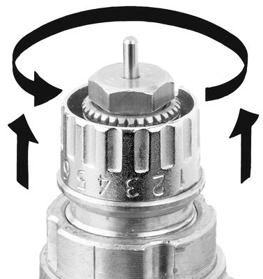 RA-N valves are used in two-pipe heating systems and are available in series D and series F to fit local standards.