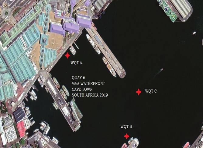 2019 ELITE ATHLETES GUIDE DISCOVERY TRIATHLON WORLD CUP CAPE TOWN 25 Water Quality Analysis - E.coli Date of Sample Location A Location B Location C E.