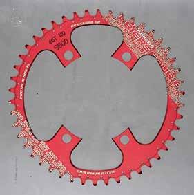 5g(50T) (Without bolt) S.B Anodized Black, Red, Blue, Green, Ti-coating for large chainring S.