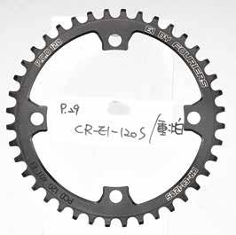 CHAIN RING 35 P.C.D: Ø96 P.C.D: Ø96 CR-DX010-96 Full CNC made narrow wide chainring for 1x system.