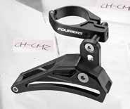 CHAIN GUIDE 41 CT-FD003-L Direct mount chainguide featuring a fully CNC'd body and a nylon guide. For use with any 1X drivetrain, it can prolong your chainring life.