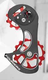compatible with SRAM RED e-tap rear derailleur. CAGE and AL7075-T651 pulley Fit SRAM RED e-tap rear 82g / set S.