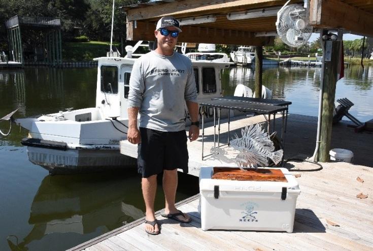 Commercial lionfish landings In 2017, commercial lionfish landings were over 116,000 pounds Lionfish Challenge Commercial Champion, Joshua Livingston With increasing interest in lionfish throughout