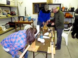 More Photos from our Rod Building Class Jan.