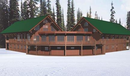 tsuius lodge Located on the site of our first snowcat operation, Tsuius (too-soo-yoos) offers 66 square kilometers (17,000 acres) of steep, open bowls, well-spaced trees and snow over 60 feet a year!