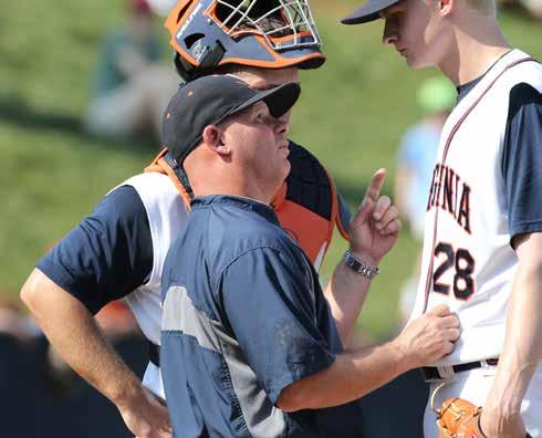 KARL KUHN ASSISTANT COACH 16th SEASON The Virginia pitching staff has met unparalleled success in the past 15 seasons under pitching coach Karl Kuhn.