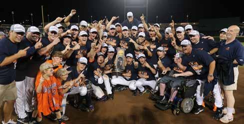 2015 NATIONAL CHAMPIONS TD AMERITRADE PARK OMAHA; OMAHA, NEB. A year after falling just short at the CWS Finals, Virginia entered the 2015 NCAA Tournament as a longshot.