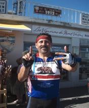 RENE RODARTE CONQUERS MONT VENTOUX, FRANCE By Frank Neal Rene Rodarte at to top of the famed Mont Ventoux! Hearty Congratulations to Rene! Hi! Its me...garfield (you know, the Kickstand Guy!).