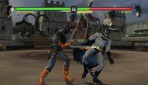 When not up in you opponent's grill, Deathstroke has some decent ranged attacks.