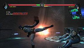Page 2 Mortal Kombat vs. DC Universe Basics The Rage Meter See that little yellow bars and lightning bolts under your Health Bar? That's your Rage Meter, one of the many ways MK vs.