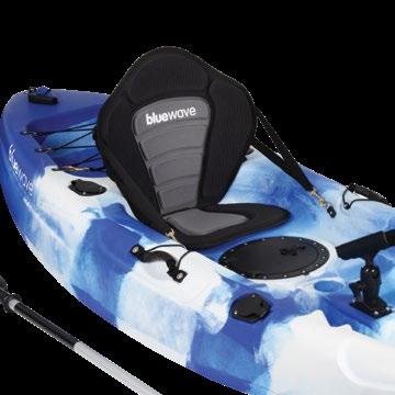 THE SEAT - All our kayaks come with a luxury padded seat.