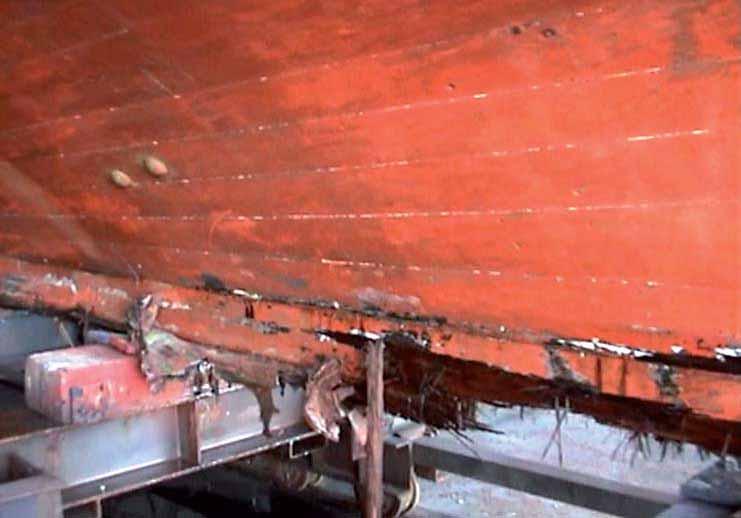 Beware of fatigue KEEL THE ENTIRE LENGTH OF THE KEEL HAD IMPACT DAMAGE. The skipper of a coastal trawler had been awake for 51 hours, before having a one and a half hour nap.