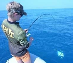 around the reef edge for MONSTER GT s and of course throwing whole fish frames for sharks.
