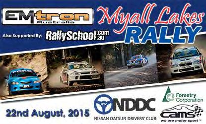 The Nissan Datsun Drivers Club (NDDC) is again hosting the Myall Lakes Rally in Bulahdelah this month.