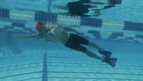 This drill is done to help get you used to being on your side, and for helping you balance in the water.
