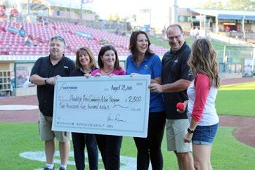 Monetary In Kind In Stadium Fundraising $37,558 $141,521 $250,624 2018 total Charitable donations $429,703 2018 Charitable Donations Each year the Cedar Rapids Kernels use their platform in the