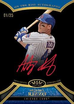 Tier One Autograph Card Tier One Autograph Silver Ink Parallel Card On the Rise