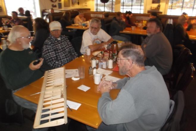 After meeting no one flew. Local flying January 26 John Thompson, Gene Pape, Gary Weems and Dave LaFever flew. Wayne Esauk and Jim Corbett watched.