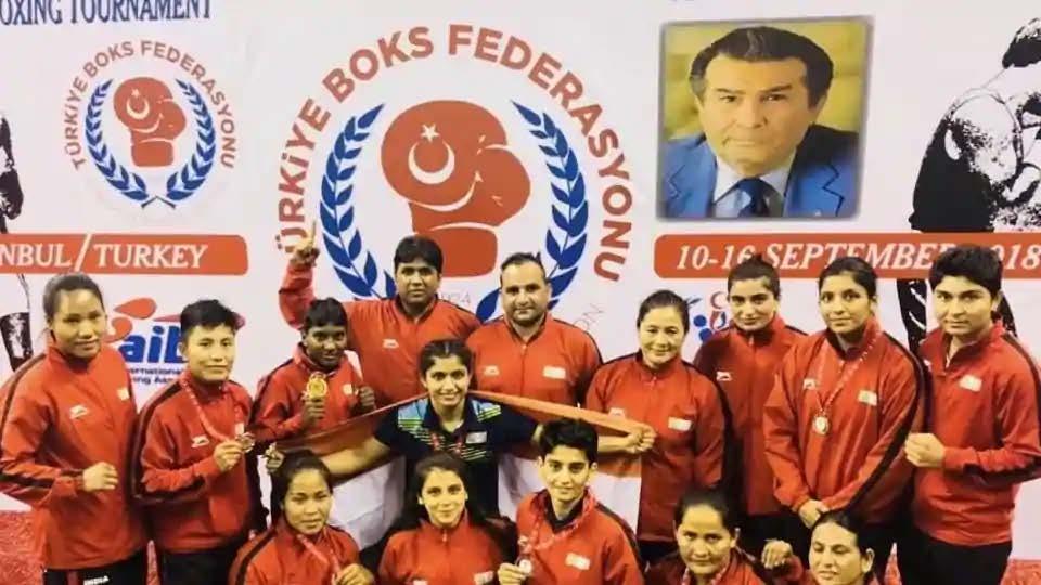 Indian women boxers bagged a total of 7 medals, including 3 Gold, 2 Silver and 2 Bronze at the 32nd Ahmet Comert Boxing tournament in Turkey.