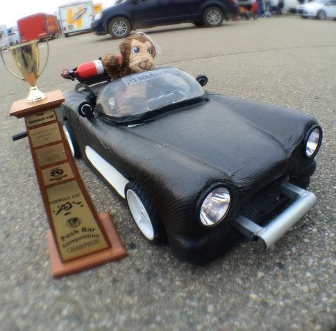 The Award Winning 57 Corvette Pushbar The Clemson Formula Team has once again captured the Burris Cup, signifying the