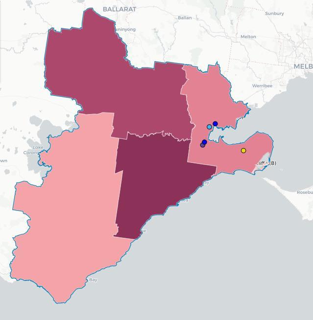 G21 POPULATION PROJECTIONS G21 Regional growth The G21 Region is the fastest growing region in Victoria outside of Melbourne s metropolitan area.