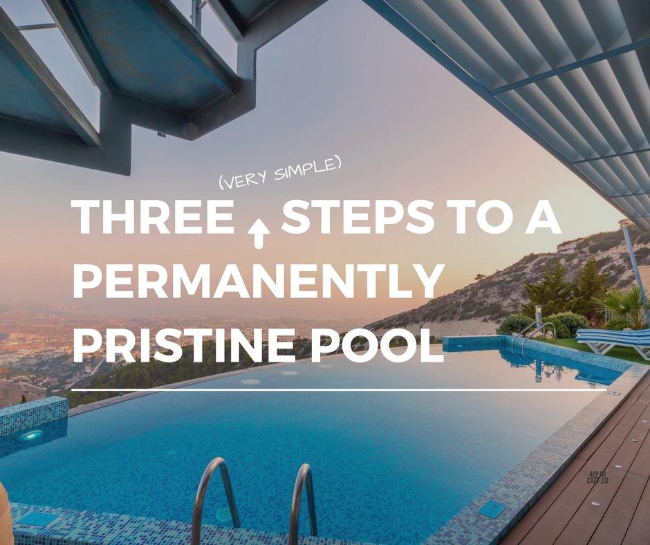 Rule number one- Keeping a pool looking great is not rocket science. Just follow several easy steps and you cannot go wrong 97% of the time anyway.