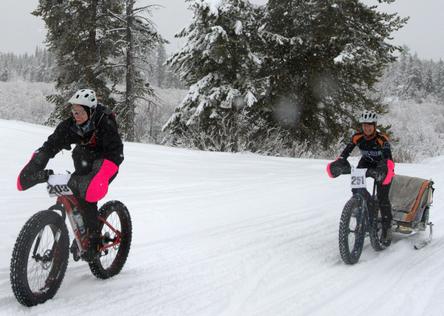 skiers are very protective of their grooming, and these nordic centers are reluctant to include fat bikes; respect the privilege.