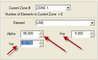 After drawing every line click on SAVE ELEMENT and when your desired zone is created click on CREATE ZONE. 44.