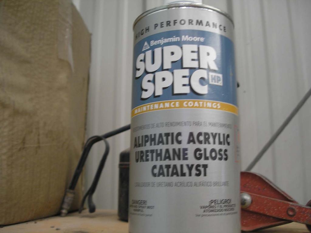 Chemical Name: Super Spec Aliphatic Acrylic Urethane Gloss Catalyst Manufacturer: