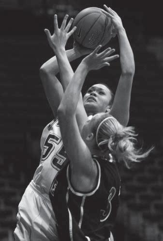 She was named to the Indiana All-Star team and to the North-South All-Star team while playing at Pendleton High School, where her 1,770 career points are a school record for both the women s and men