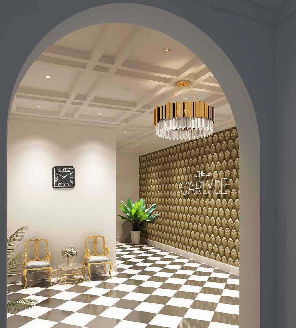 The Carlyle celebrates the timeless elegance of art deco style reimagined