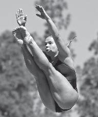 Summer 2003 At the Senior Zone D Championships, placed eighth on one-meter and 13th on three-meter. 2002-2003 At the NCAA Zone E Championships, placed 11th on three-meter (400.