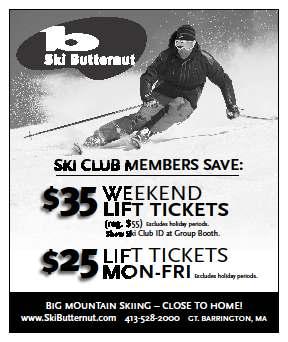 Several local and regional ski areas have given the club lift tickets in exchange for ads in the newsletter.